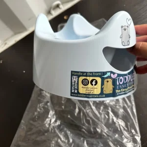 Toddler Essentials Easy Pour Potty Light Grey Portable Toilet Seat - Image 5