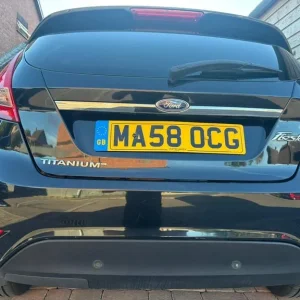 2008 Ford Fiesta Titanium 1.6L Black Manual Petrol - Image 2