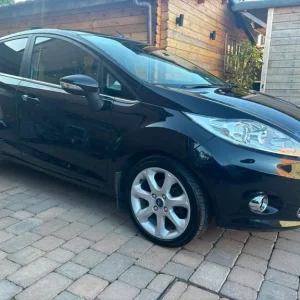 2008 Ford Fiesta Titanium 1.6L Black Manual Petrol - Image 3