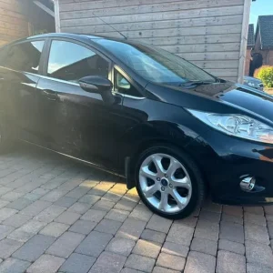 2008 Ford Fiesta Titanium 1.6L Black Manual Petrol - Image 4