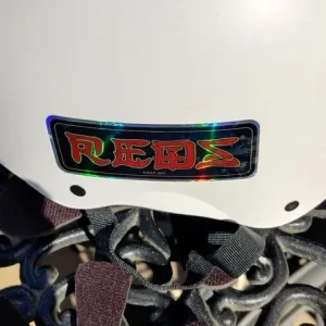 Hard-shell skate helmet small/medium white - Image 4