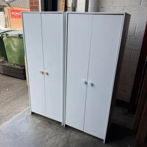 Habitat Kids Juno 2 Door Wardrobe - White - Image 2