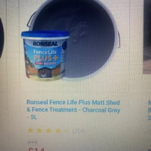 Ronseal shed and fence paint - Image 3