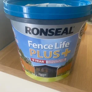 Ronseal shed and fence paint