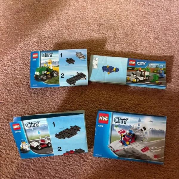 X5 Lego City Polybags