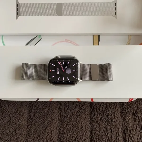 Apple Watch Series 9 45mm stainless steel cellular