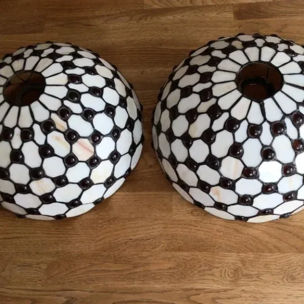 2 Tiffany Style Ceiling Light Shades