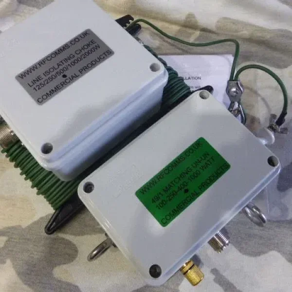 49/1 400W PEP Resonant End Fed Kit with 1/1 RF Choke