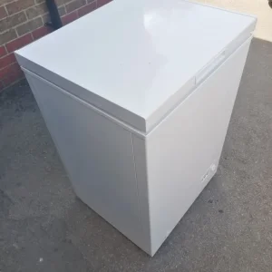 100L Gloss White Freezer with Spring-Loaded Lid - Image 7