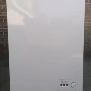 100L Gloss White Freezer with Spring-Loaded Lid