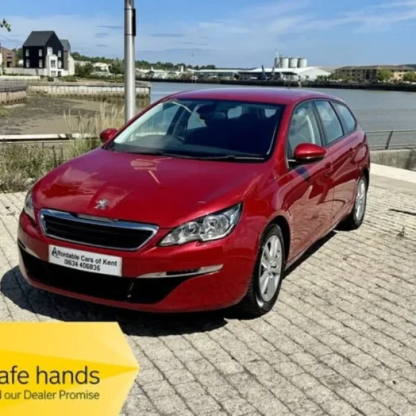 2015 Peugeot 308 SW 1.2 Active 5-door Estate in Red Metallic
