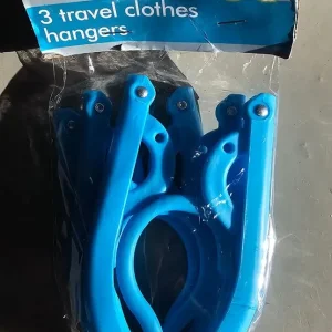 Travel Camping Caravan Touring Compact Foldable Coat hangers x 3 - Image 2