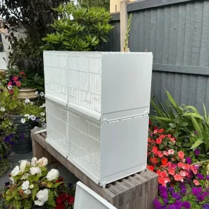 Plastic double breeding cages - Image 3