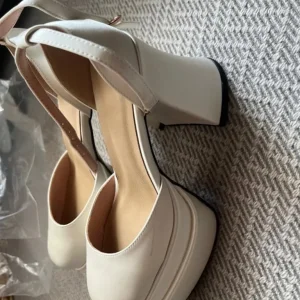 Bridal White Heels - Image 2