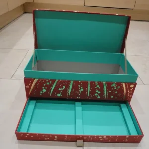 Fortnum & Mason Storage Box with Draw - Image 2