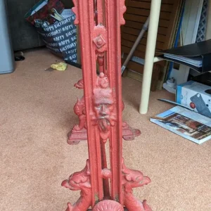 Table from old sewing machine base - Image 5