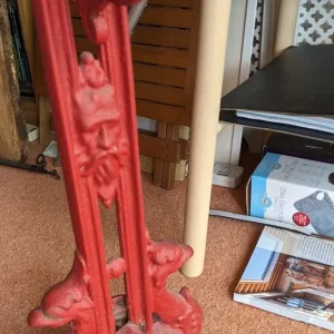 Table from old sewing machine base - Image 6