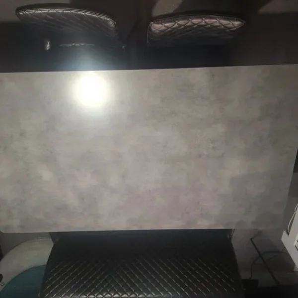 6 seater dining table with 4 chairs and 1 bench chair