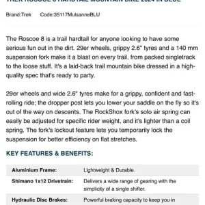 Trek Roscoe 8 - Image 3