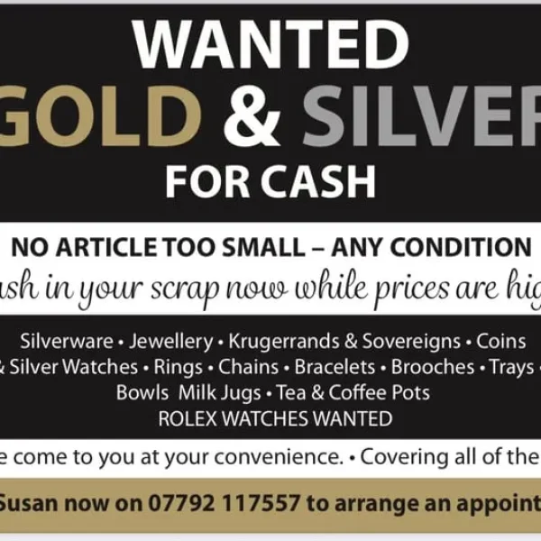 Old jewellery and watches to go