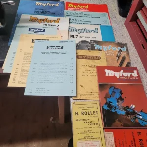 Myford ML7 lathe with gearbox and accessories - Image 2