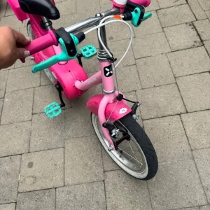 Children's pink unicorn bike - Image 5