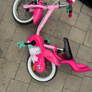 Children's pink unicorn bike - Image 6