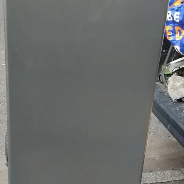 Gray freezer 150cm with 5 drawers