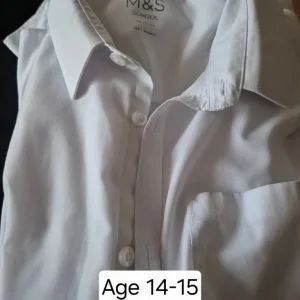 Age 14-15 boys' school uniform 6 trousers and 4 shirts - Image 3