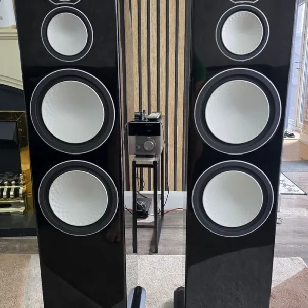 Monitor Audio Silver 10 Floor Standing Speakers Black Gloss
