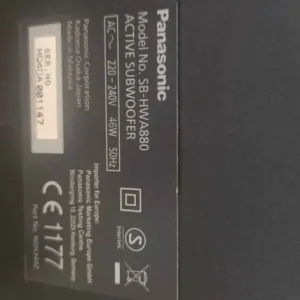 Panasonic Speaker - Image 3
