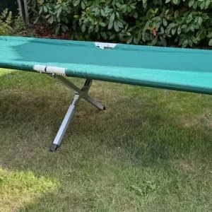 Aluminium Frame Folding Camping Bed with Carry Bag and Instructions