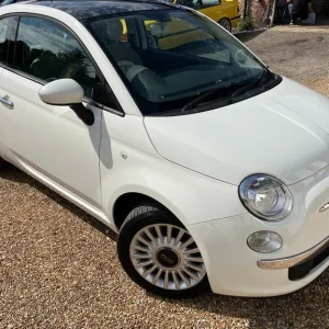 2013 Fiat 500 1.2 Lounge White
