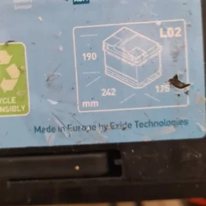 EXIDE 60Ah 680A AGM battery - Image 3