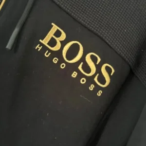 Black and gold Hugo Boss zip up - Image 2