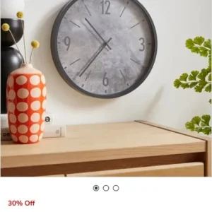 Concrete Effect Clock - Image 2