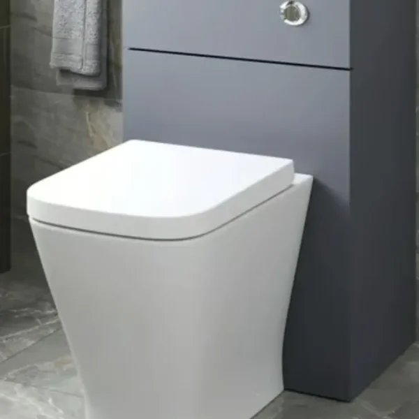 Toilet unit case with cistern kit