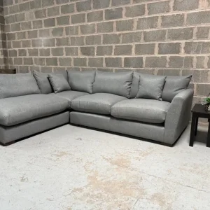 DFS Saphina Grey Corner Sofa – Open End LHF Chaise - Image 6