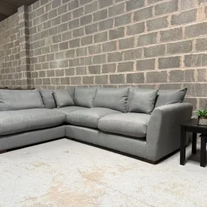 DFS Saphina Grey Corner Sofa – Open End LHF Chaise - Image 7