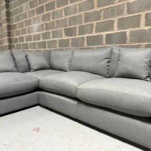 DFS Saphina Grey Corner Sofa – Open End LHF Chaise - Image 8