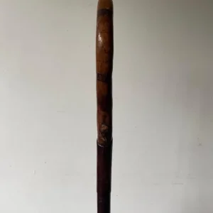 Antique Wooden Shepherd’s Crook Walking Stick - Image 5