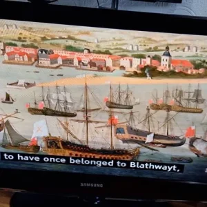 Samsung 32in Freeview LE32C45 TV with remote and manual - Image 5