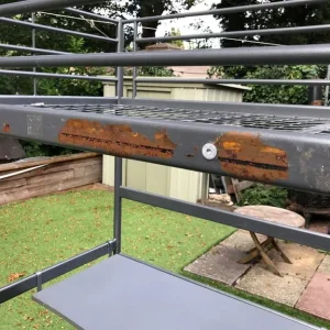 IKEA single bunk bed frame - Image 4
