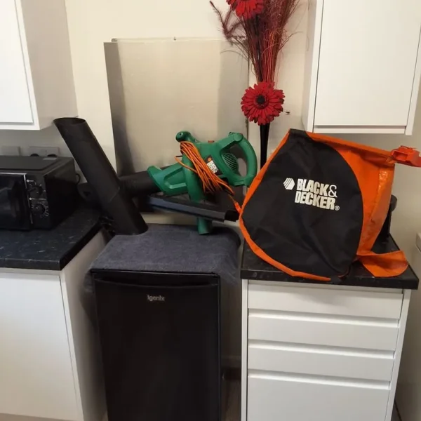Black & Decker blower and vacuum with big extension pipe