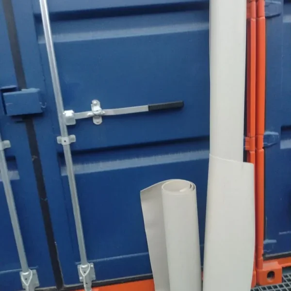 Lino vinyl flooring off cuts 2 pieces light grey