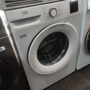 NEW GRADED WHITE BEKO WASHING MACHINE – 10KG, EXCELLENT CONDITION