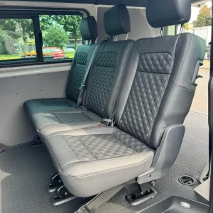 VW Transporter Kombi T6.1 Rear Seats (73 plate) – 2+1 leather seating