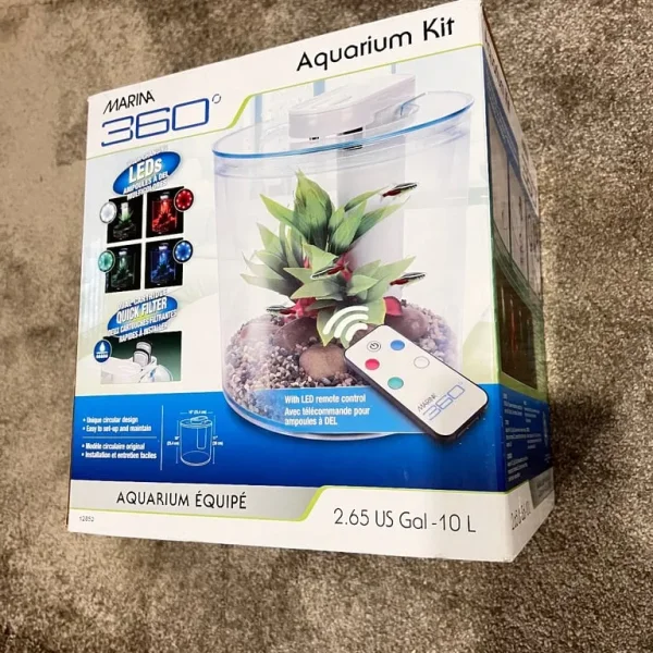 Marina 360° Aquarium 10 Litre