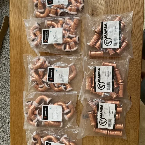15mm Copper Joints and Couplers