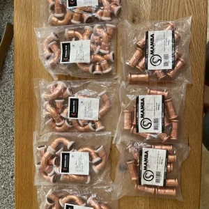 15mm Copper Joints and Couplers